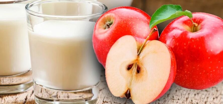 Kefir maçã dieta