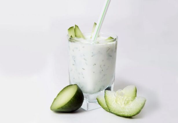Dieta de kefir de pepino