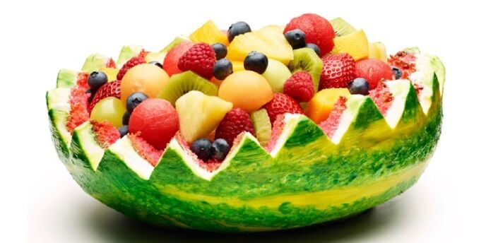 Bagas e frutas para perda de peso